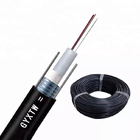 Aerial Single mode fiber optic cable 8 12 core G652D armoured optical fiber cable GYXTW GYXTY fibra optic cable