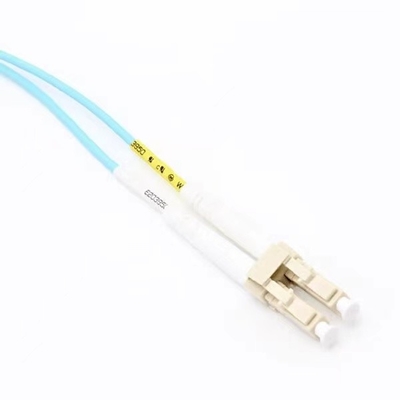 LC-MTRJ OM3 Zipcord Duplex Patch Cord 2.0 G651 LSZH Aqua Color