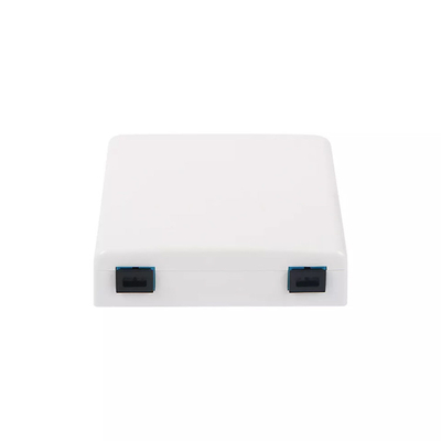 Fiber Termination Box 2 Ports SC Simplex / LC Duplex Adapter Wall Plate 2F Fiber Face Plate Socket